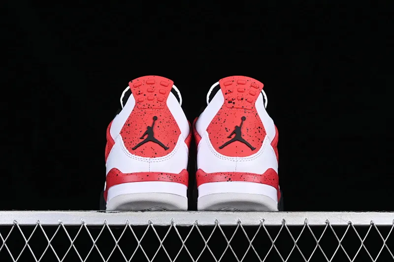 All categories Air Jordan Jordan series basketball shoes Air Jordan 4 LW version Air Jordan 4 Red "Cement" AJ4 Joe 4 red cement reverse flame red DH6927-161